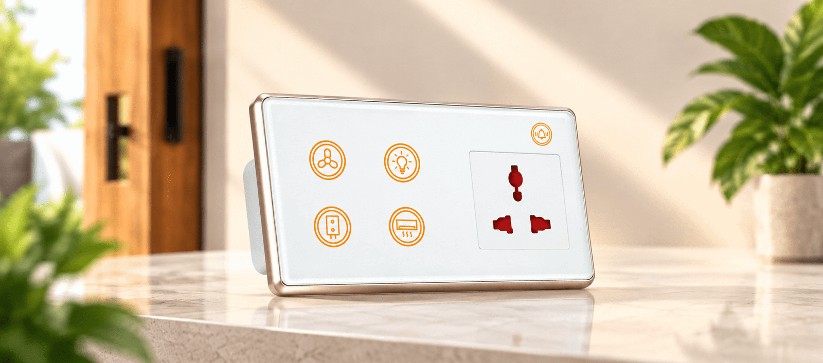 Hytoma White Smart Switch Board